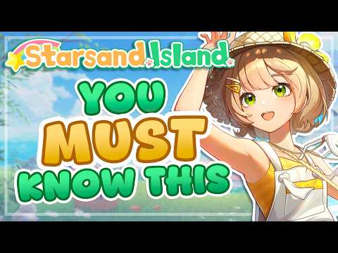 40+ Tips and Tricks You NEED to Know in Starsand Island 🌊🌴