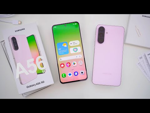 Samsung Galaxy A56 Unboxing, Hands-On & First Impressions! (Awesome Pink)
