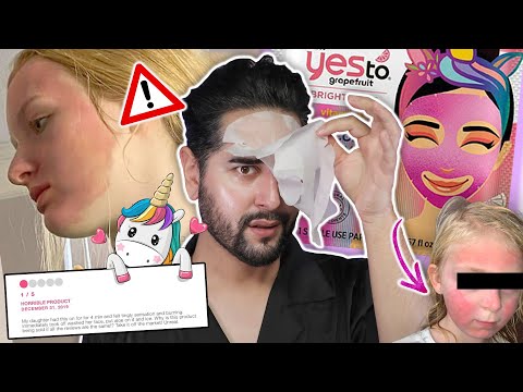 The Mask That BURNT Kids Faces! YesTo Sheet Mask Lawsuit - When Beauty Turns Ugly