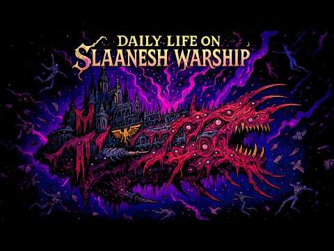 Daily Life on a Slaanesh Chaos Starship – The Horrors You Don’t See in Warhammer 40K