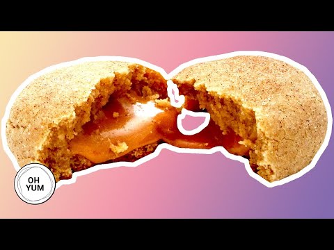 Professional Baker Teaches You How To Make CARAMEL COOKIES!