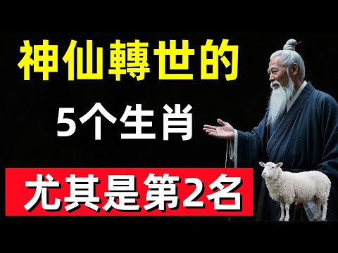 神仙轉世的5个生肖，尤其是第2名，簡直就是超凡脫俗！#修行思維 #修行 #福報 #禪 #道德經 #覺醒 #開悟 #禅修