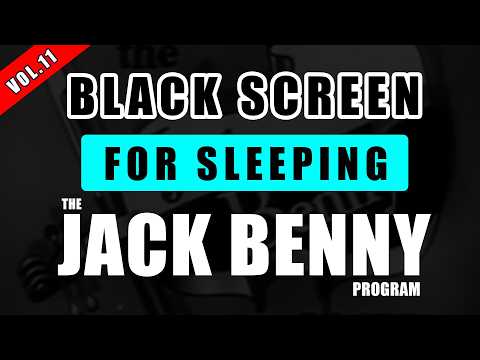 The Jack Benny Show 1940 | Trying to Find Rochester Full Episodes | Black Screen | 8 Hours