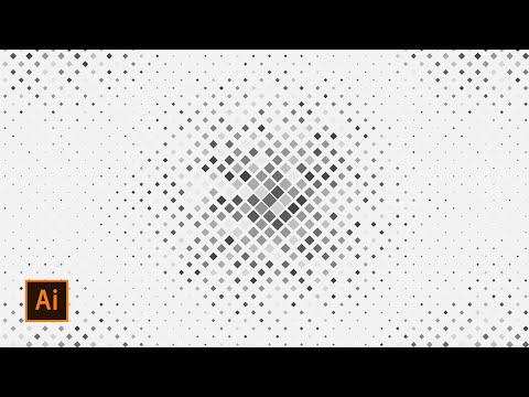 Create Halftone Pattern with Dynamic Symbol in Illustrator