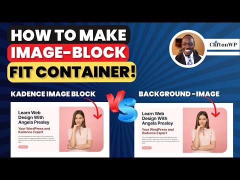 🔥 How to Make the Kadence Blocks Image Block Fill a Container like a Background Image. (Tutorial)