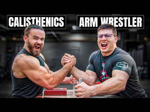 Can One of the Strongest Arm Wrestlers do Calisthenics Skills?