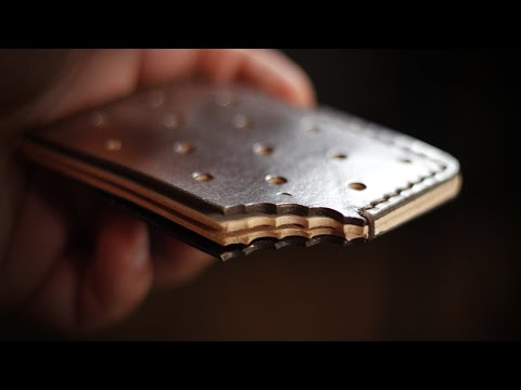 Ice Cream Sandwich Cardholder | Leathercraft