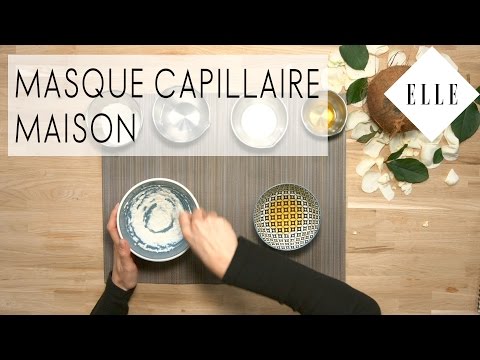 DIY : comment faire un masque capillaire maison I ELLE Beauté