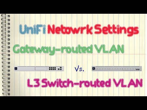 Ubiquiti UniFi Gateway Network Settings - Gateway-Routed VLAN Vs. L3 Switch-Routed VLAN