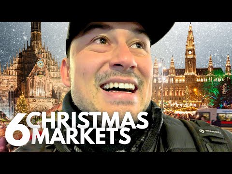 6 Trains to 6 Christmas Markets in Europe (A Christmas Documentary)