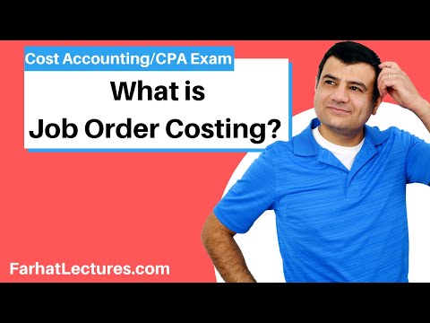 Job Order Costing | Cost Accounting | CPA Exam BAR | CMA Exam