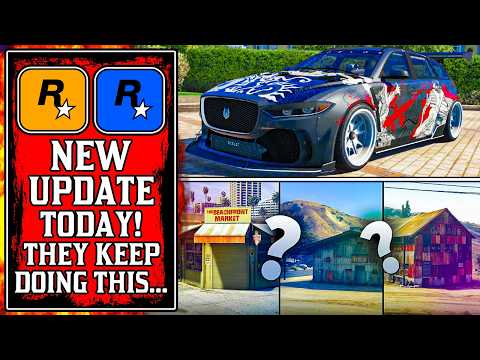 ROCKSTAR KEEPS DOING IT.. The NEW GTA Online UPDATE Today! (New GTA5 Update)