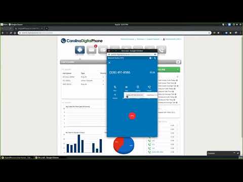 Using the Webphone with your browser at Carolina Digital Phone