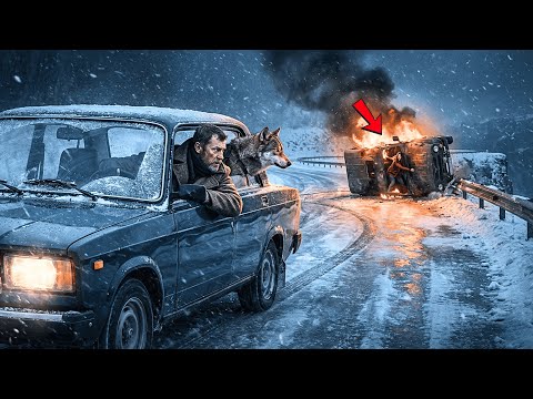 Бывший солдат и его военный волк спасли женщину в метели — её тайна изменила судьбу всего посёлка