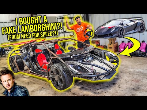 I Bought A FAKE Lamborghini From "Need For Speed" (And It's WORSE Than You Think)