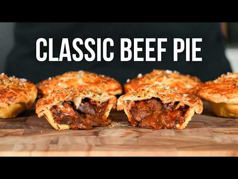 The Beef Steak Pie | An Aussie, NZ and UK Classic Dish