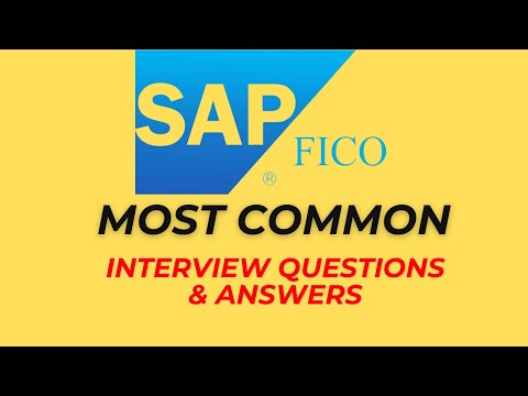 SAP FICO Interview Questions and Answers for 2025