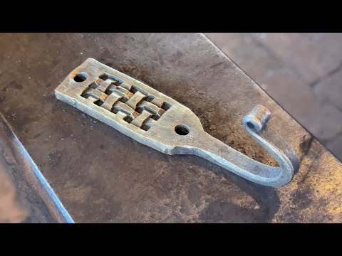 How to forge a hook with "braided" steel
