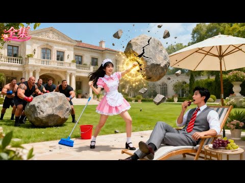 99個頂尖高手都無法通過總裁的保鏢選拔，不料小保姆一拳擊穿巨石震撼全場！壯漢們崇拜跪地高呼女王，總裁當場淪陷，豪擲千億聘禮娶她回家寵上天！