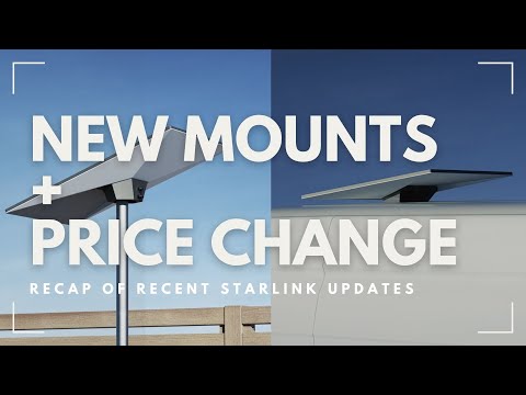 Starlink price change + new mounts!