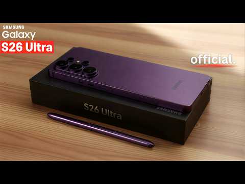 Samsung Galaxy S26 Ultra - First Official Look!