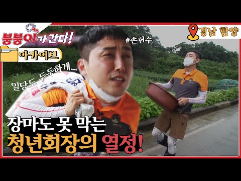 [BungBungi Goes!] 🌧The young president's passion that even the rainy season can't stop! Passion! ...