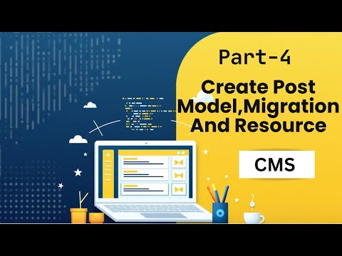 Laravel CMS Tutorial (Filament) | Part 4: Post Model,Migration and Resource