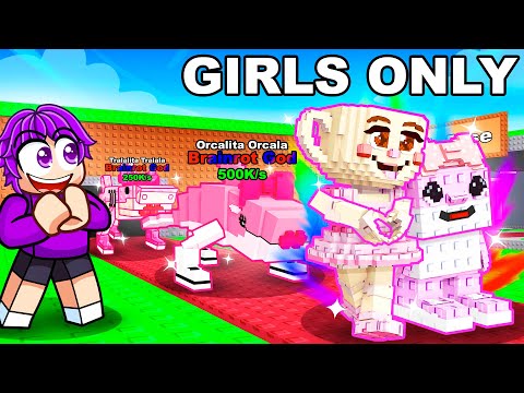 $0 to $1 TRILLION with GIRL ONLY Brainrots