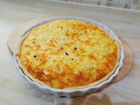 Cheese & Onion Quiche for Beginners