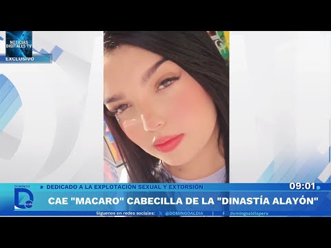 MACARO, leader of the ALAYÓN DYNASTY extortion gang, is arrested