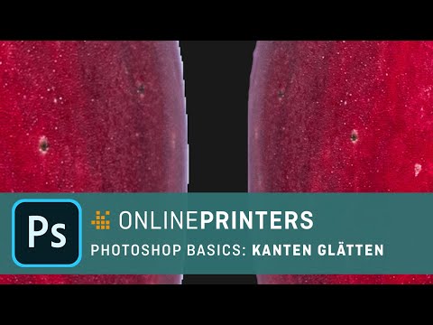 Photoshop Kanten glätten – Basics Tutorial