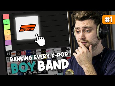 I'm ranking every K-Pop boy group ever... | Episode 1: ATEEZ, The Man BLK, TREI