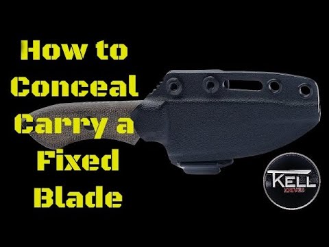 How to Conceal Carry EDC your Knife
