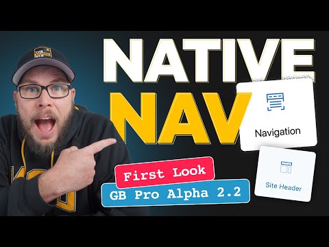 👀 Native Headers & Navigations in GenerateBlocks 🙌 The time has come — and LOOK what we can do! 🤯
