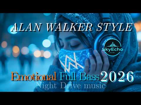 🎧 Alan Walker Style Full Bass Remix 2026 || Emotional Cinematic Atmosphere EDM • Night Drive music