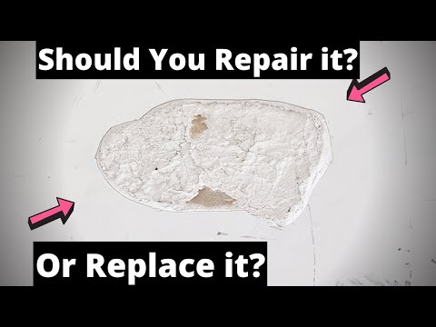 How to Patch Crumbling Drywall!