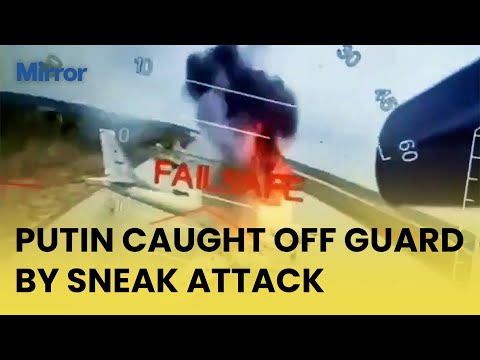 Ukraine releases new footage of drone attack on Russian strategic bombers