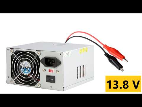 Convert Your Old Computer's Power Source to a Battery Charger - You Haven't Seen This Method Before