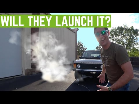 How High Can Two Airbags LAUNCH A Range Rover