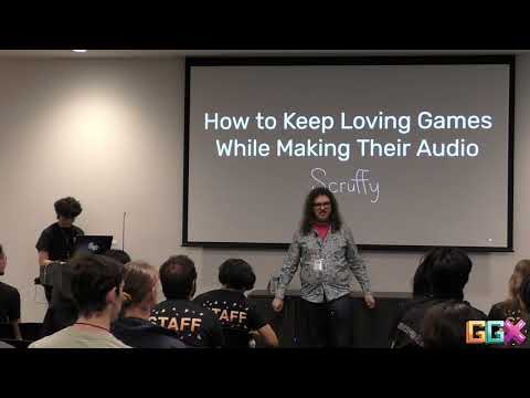 How to Keep Loving Games While Creating Their Audio with @ScruffyMusic  | GGX 2025