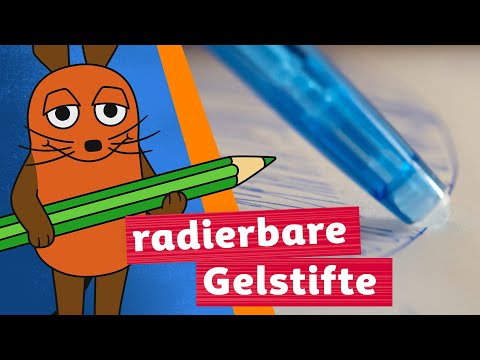 Wie radiert man Tinte? | Die Maus | WDR