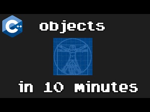 C++ CLASSES & OBJECTS explained easy 🧍