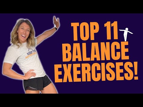 11 MUST-DO Balance Exercises to Reduce Unsteadiness