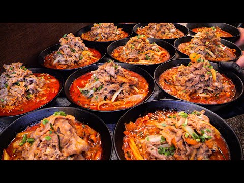Korean Jjamppong with lots of meat ! Korean Chinese cuisine | Korean Food