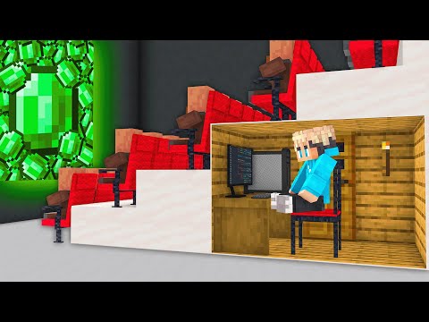 Ich BAUTE einen VERSTECKTEN GEHEIM RAUM im KINO um MEINE FREUNDE zu PRANKEN!