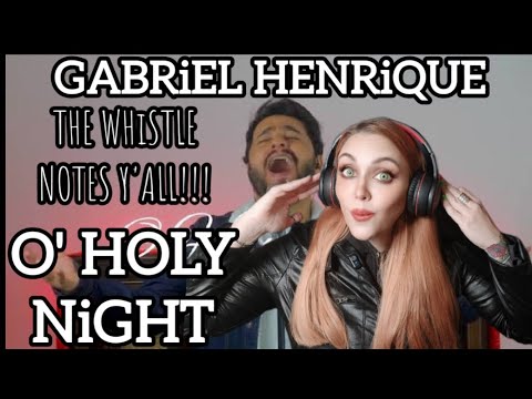 🌲GABRiEL HENRiQUE - O' HOLY NiGHT🌲 SHOCKiNG REACTiON 😂 @GabrielHenriqueMusic  