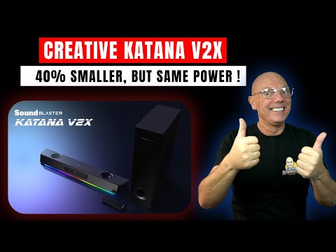 NEW ! Soundblaster Katana V2X - Small BUT POWERFULL !