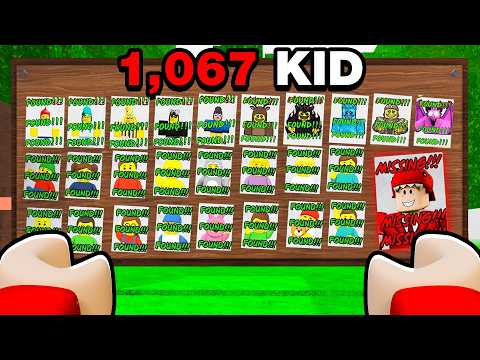 I Found 1,067 KID in 99 Nights in the Forest!