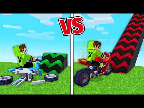 I evolved a poor ramp into a rich ramp in Minecraft!