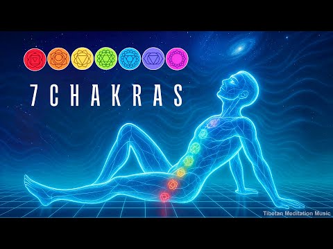 Balance 7 Chakras While Sleeping, Aura Cleansing, Healing Good Vibes, Release all Negativity